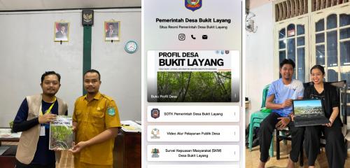 Foto Bersama SMPN 2 Bakam Setelah Program Kerja Design Thiking