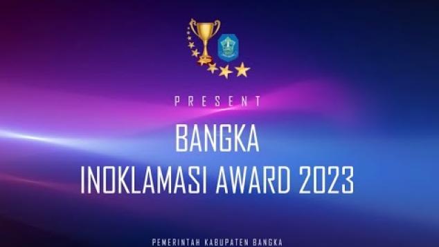 Embedded thumbnail for PENGANUGERAHAN BANGKA INNOVATION AWARD 2023