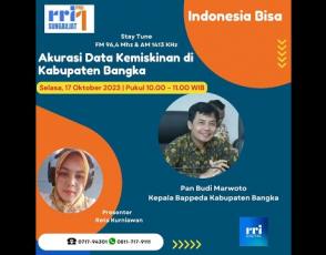 Embedded thumbnail for Dialog Interaktif Indonesia Bisa RRI PRO 1 Sungailiat Bangka Belitung 